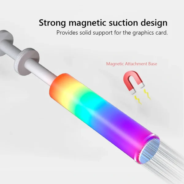 Soporte para tarjeta gráfica ARGB de 5V y 3 pines - Imagen 4