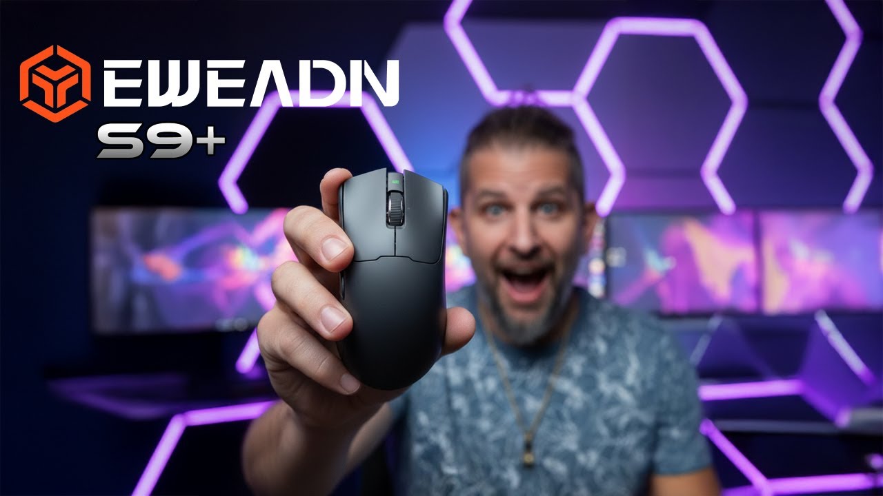 Review del mouse gaming Eweadn S9 Plus