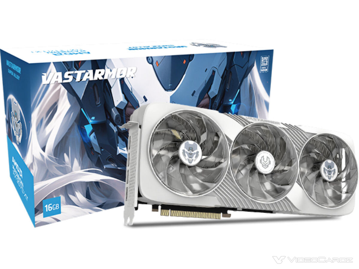 VASTARMOR presenta Radeon RX 9070 XT Super Alloy Pro con PCIe 5.0 y RDNA 4