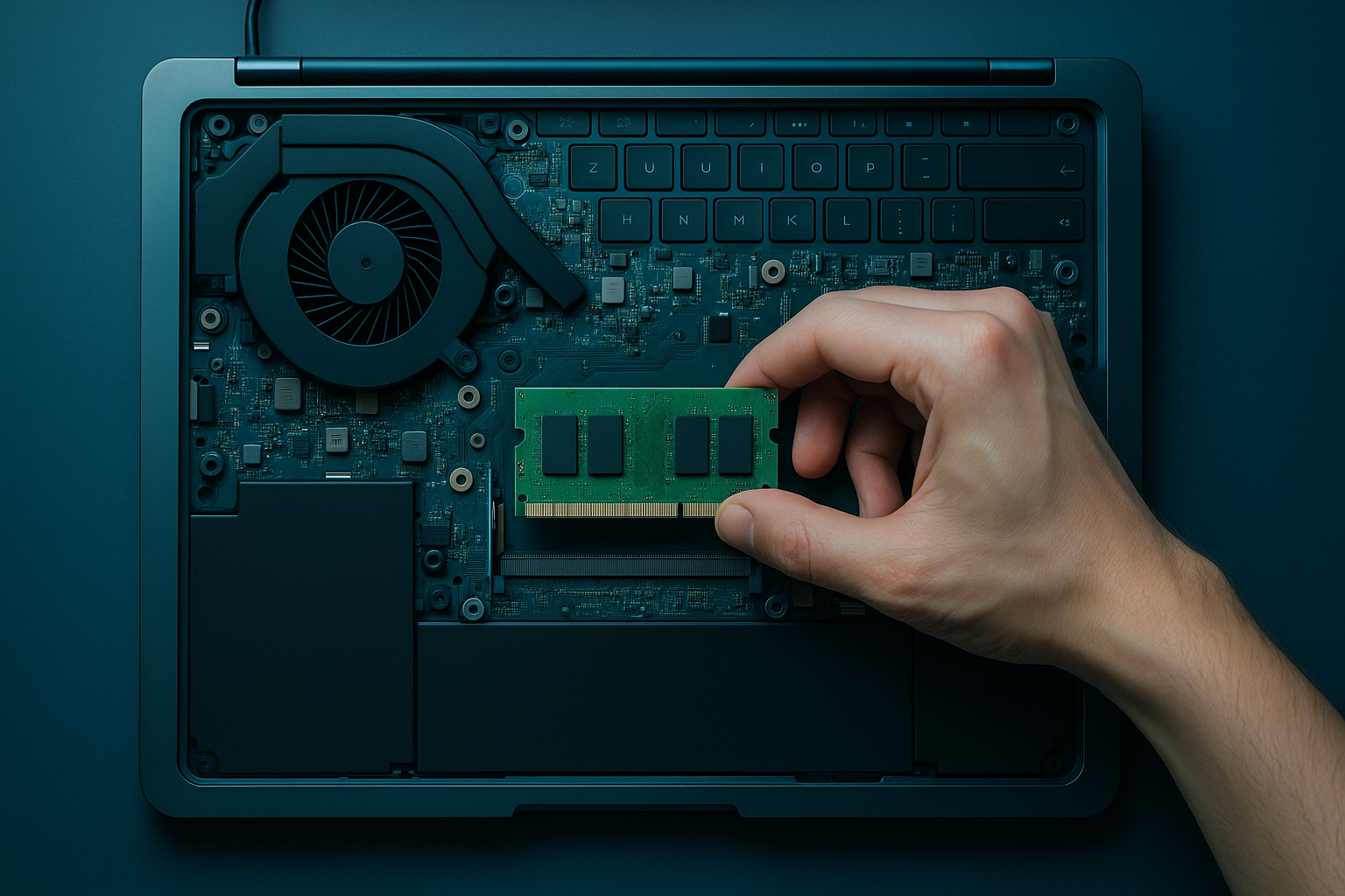 Cómo cambiar la memoria RAM de un portátil 💻