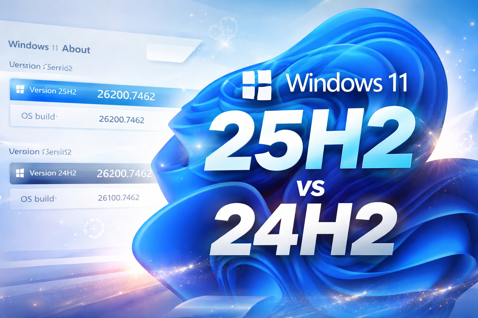 Windows 11 25H2 vs 24H2: