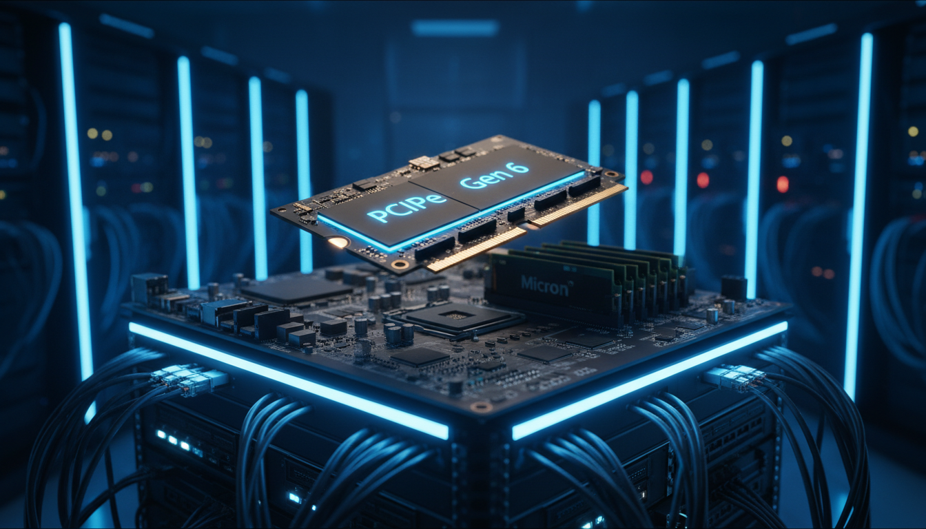 Micron revoluciona el almacenamiento: Llega el primer SSD PCIe Gen 6 para acelerar la IA