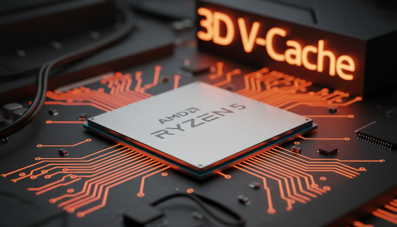 AMD Ryzen 5 5500X3D: El nuevo guerrero económico con 3D V-Cache para revivir tu PC AM4