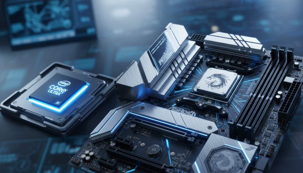 ASRock presenta sus placas base 800 Series: Soporte total para Intel Core Ultra 200S Plus