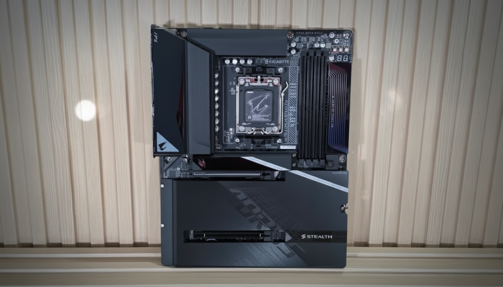 Gigabyte X870 Aorus Stealth: El «Goldilocks» de las placas base AM5 con cableado oculto