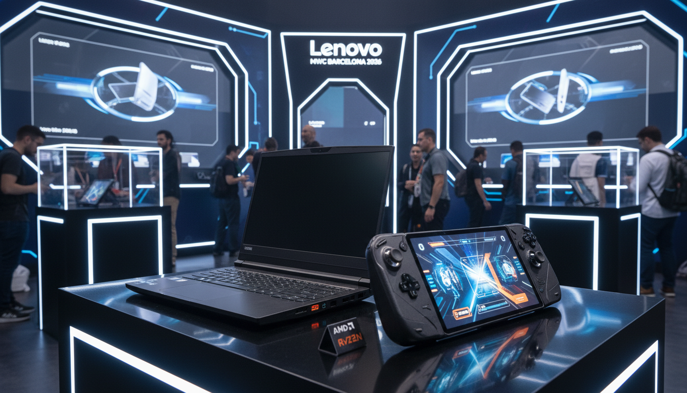 Lenovo revoluciona el MWC 2026: Legion 7a con AMD Strix Halo y el ambicioso Legion Go Fold
