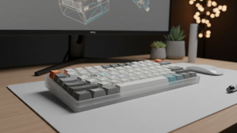 NuPhy presenta ‘Creative Engine’: Las nuevas teclas low-profile inspiradas en la interfaz de Adobe Illustrator