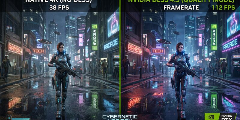 DLSS 4.5: Nvidia dispara la generación de frames a 6x, ¿es real?