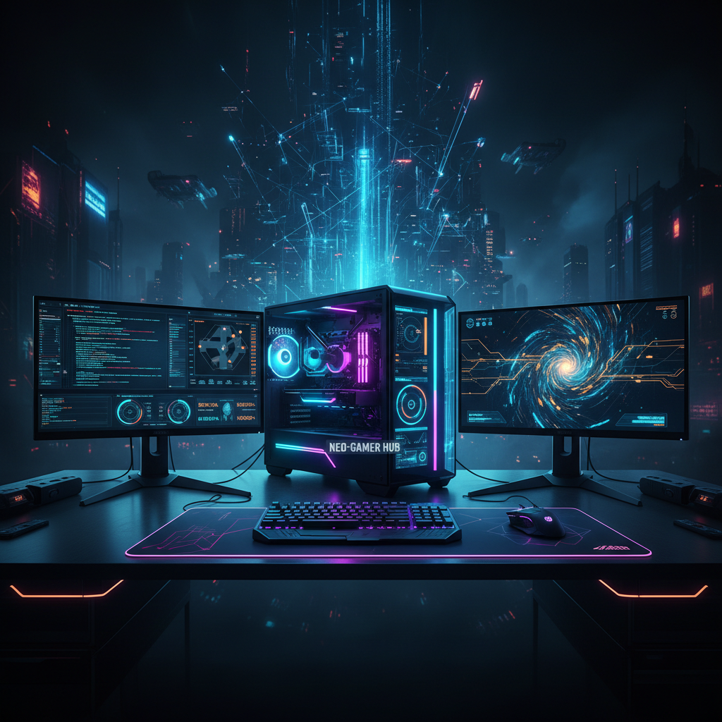 PC gamer de alto rendimiento con Windows 11 optimizado para gaming extremo