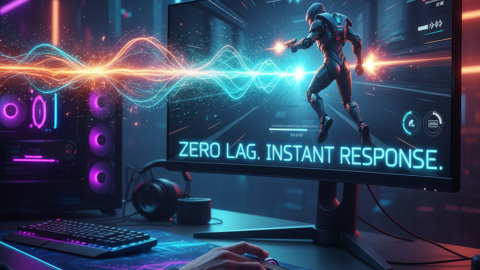 Decile Adiós al Lag: 5 Formas Clave de Reducir el Input Lag en tu PC Gaming