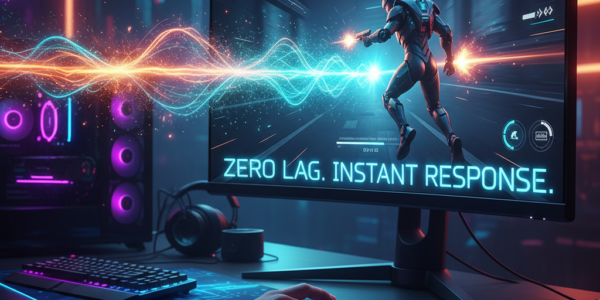 Decile Adiós al Lag: 5 Formas Clave de Reducir el Input Lag en tu PC Gaming