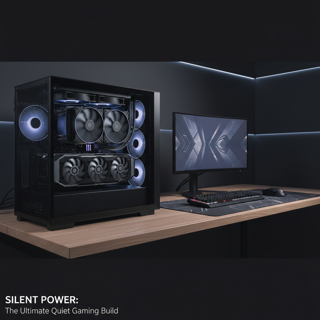Silencia tu Bestia Gaming: Tips Pro para una PC Silenciosa Sin Perder un Solo FPS