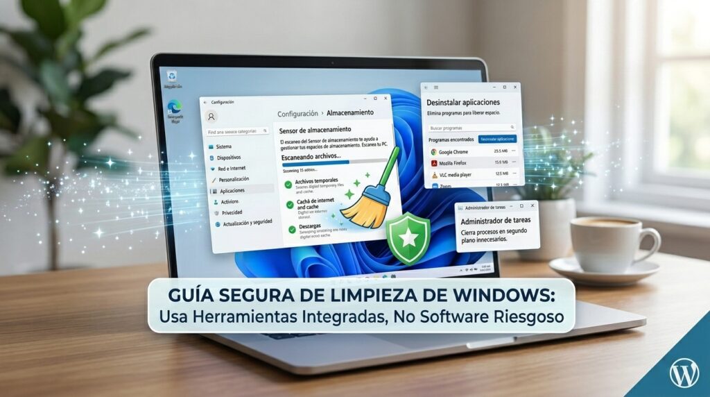 Cómo limpiar Windows sin programas peligrosos