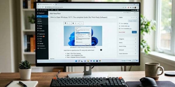 Limpiar Windows sin programas: guía fácil