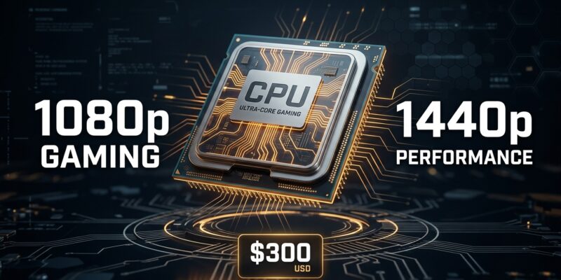 Las Mejores CPUs para Gaming por Menos de 300 Dólares