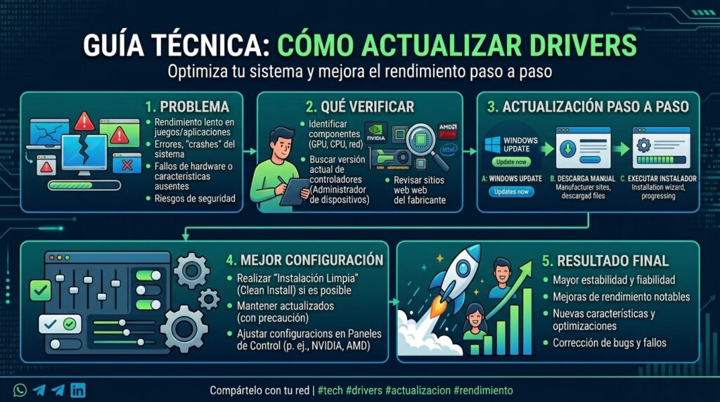 Cómo Actualizar Drivers: Guía Definitiva