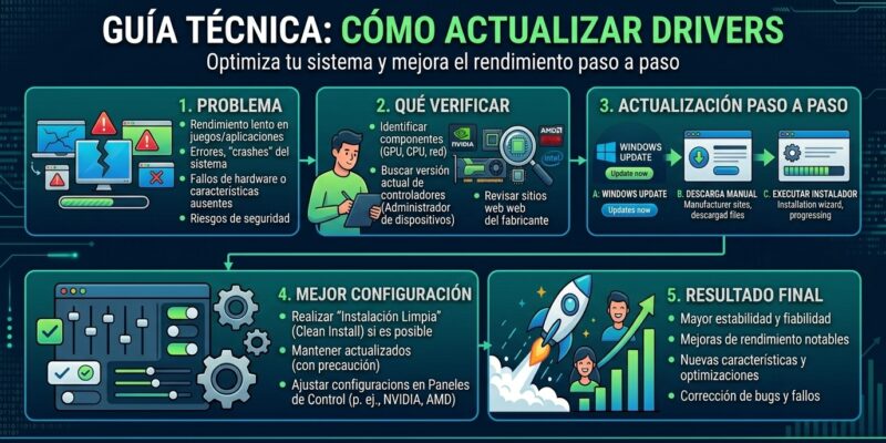 Cómo Actualizar Drivers: Guía Definitiva