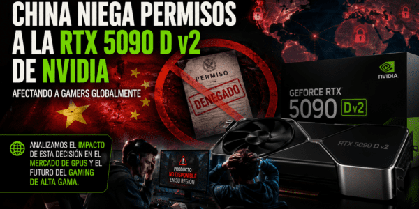 La prohibición de China a la RTX 5090 D v2 de NVIDIA y el futuro del gaming