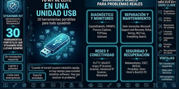 Herramientas portables para sysadmins