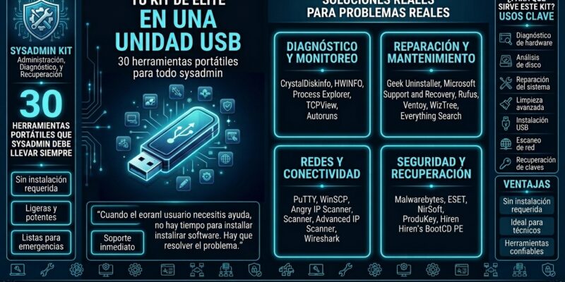 Herramientas portables para sysadmins