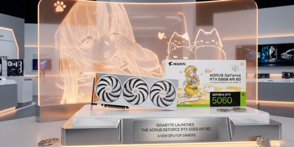 GIGABYTE lanza la AORUS GeForce RTX 5060 ARI 8G: Una nueva GPU para gamers