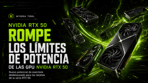 HYDRA RTX 50 NVIDIA en una PC gaming potente.