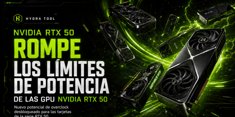 HYDRA RTX 50 NVIDIA: la nueva vida de la RTX 50 con potencia desatada