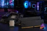 Configuración de PC gaming con Raptor Lake DDR4 y memoria DDR4.
