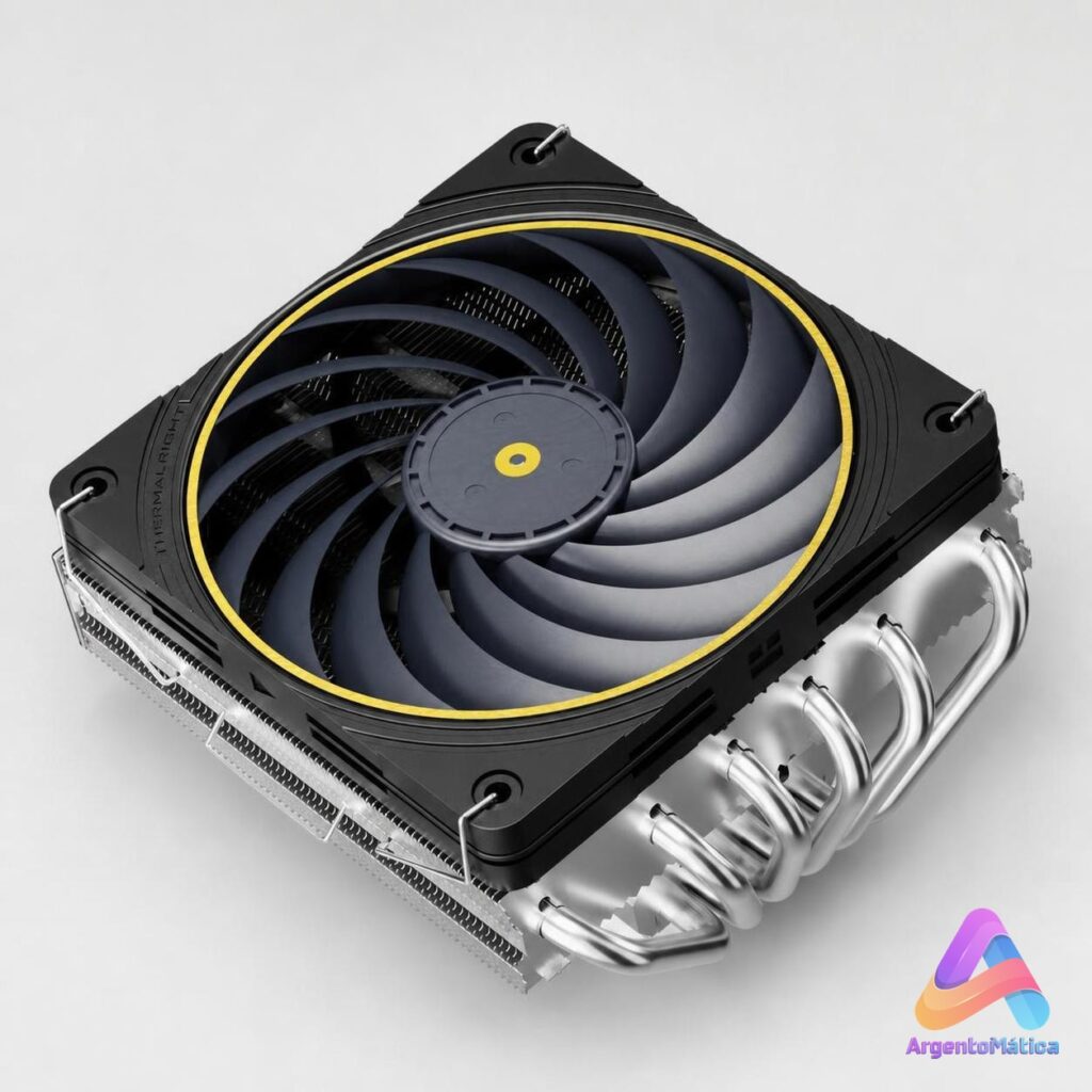 Thermalright AXP120-X77 CPU cooler in black finish.