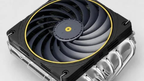 Thermalright AXP120-X77 CPU cooler in black finish.